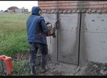 Алмазная резка бетона проемов стен