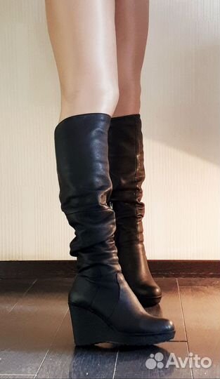 Сапоги ботфорты