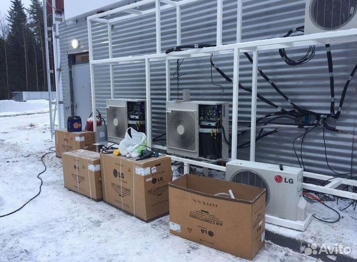 Кондиционеры с монтажом