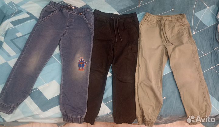 Детские вещи пакетом (размер 122 для мальчика)