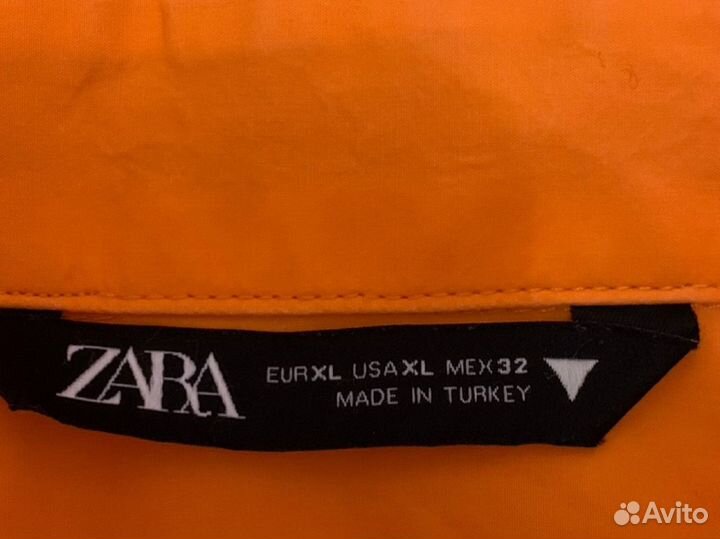 Рубашка хлопковая zara