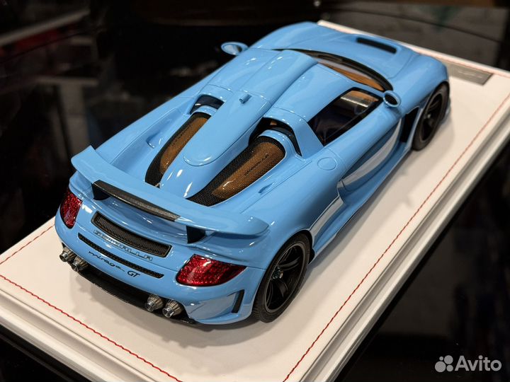 Gemballa Porsche Mirage GT 1:18 голубой