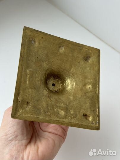 Антикварный подсвечник. Бронза. Франция