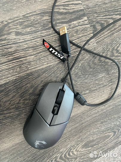 Игровая Мышь проводная MSI Clutch GM11 черный