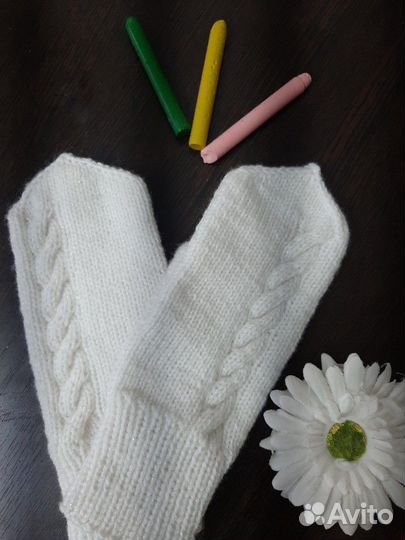 Тёплые варежки