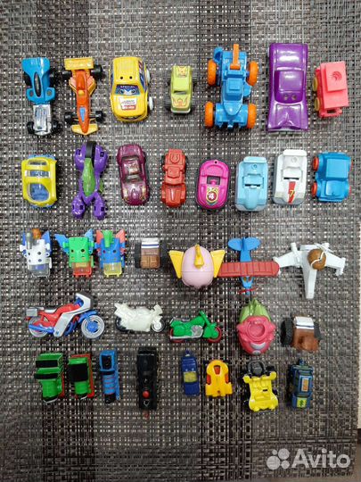 Машинки из киндер сюрприза
