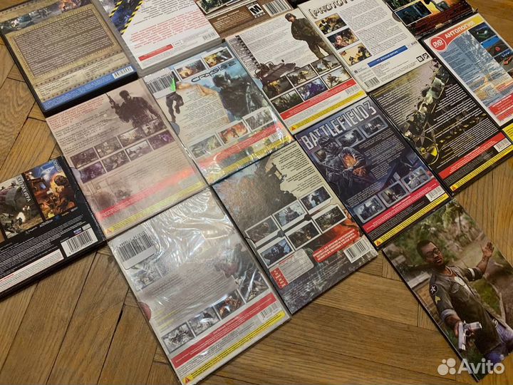 Компьютерные игры Call of duty, Battlefield, GTA