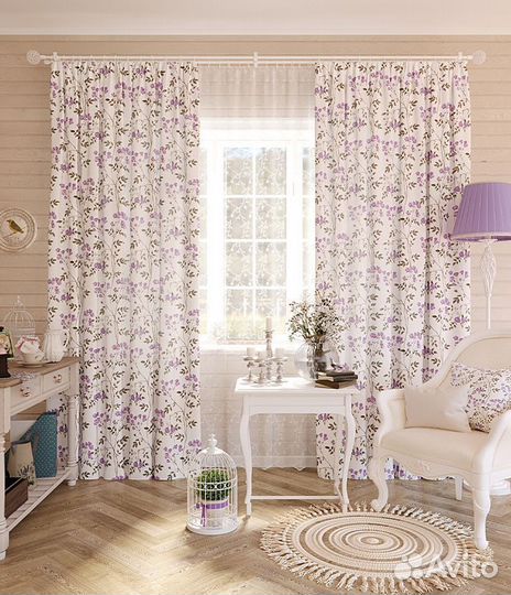 Штора Шиповник