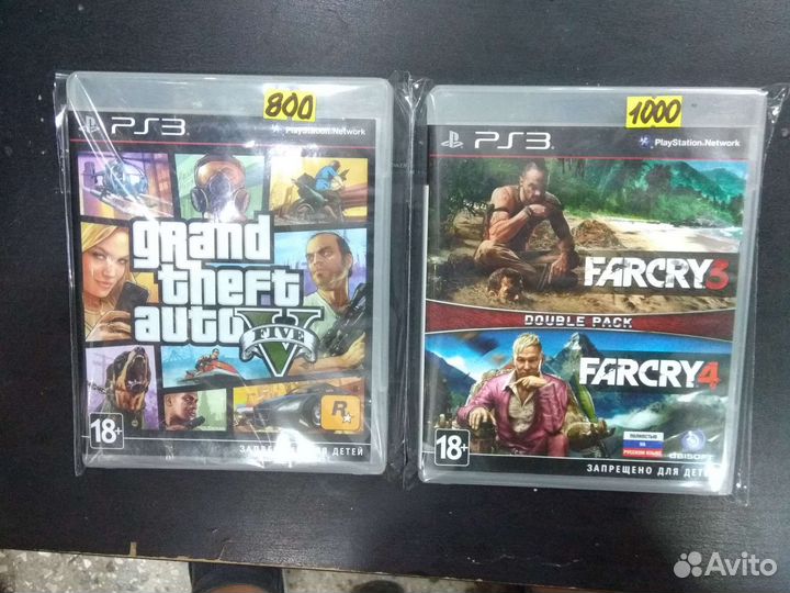 Диски на ps3