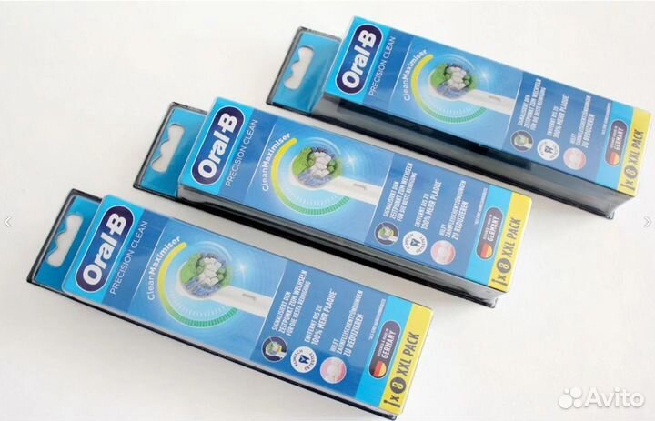 Насадки для зубной щетки braun oral b 8 шт