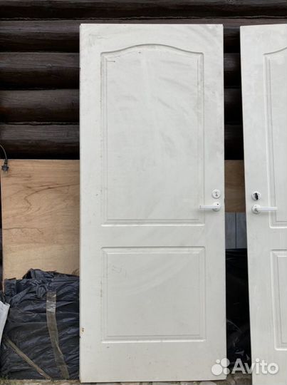 Двери в ванную и туалет бу