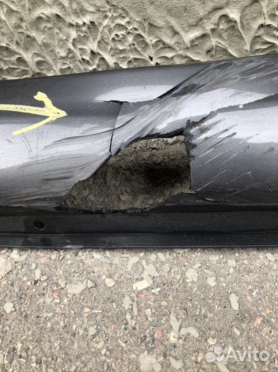 Оригинальная накладка порога Opel Astra J GTC OPC