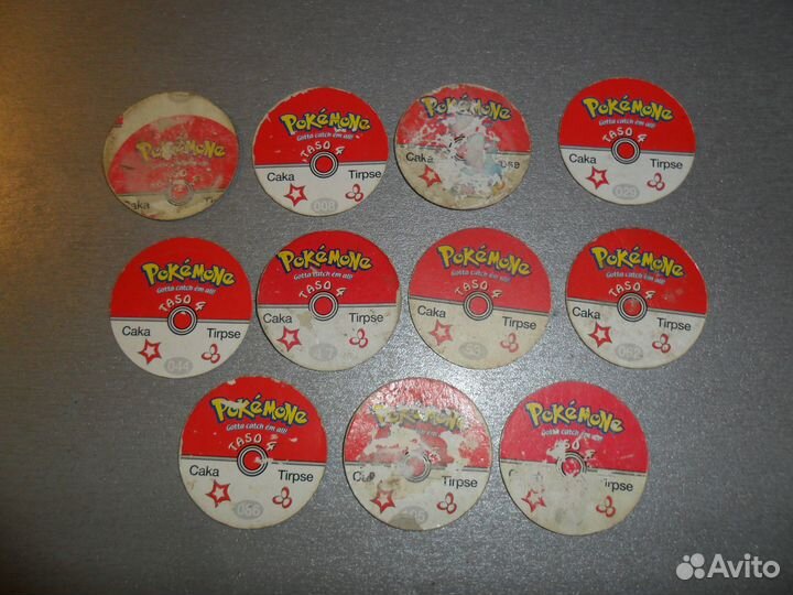 Фишки Pokemone, Mowgli, Hoppies, American Cap и др