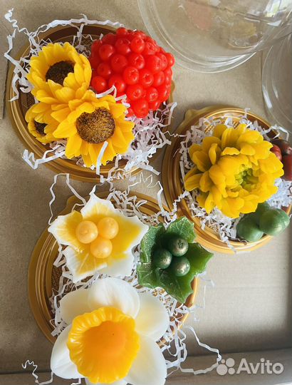 Мыло ручной работы - наборы и букеты