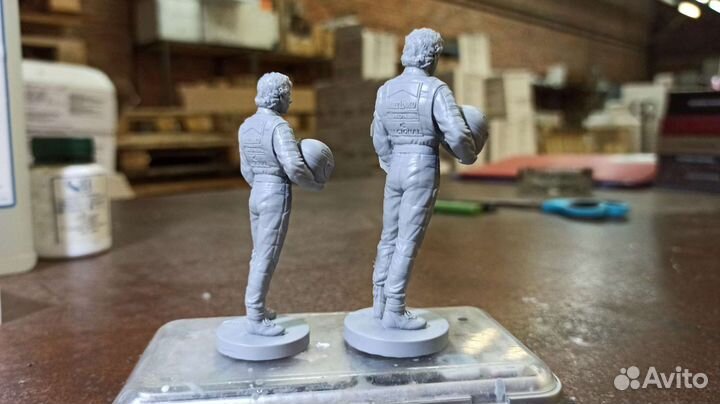 1/24, 1/20, 1/18 и 1/12 Айртон Сенна смола