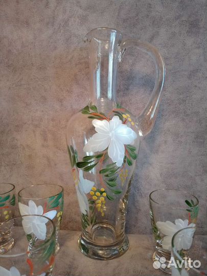 Набор кувшин и стаканы
