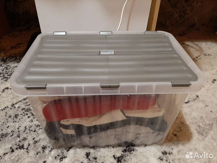 Бокс с крышкой, ящик, контейнер для хранения