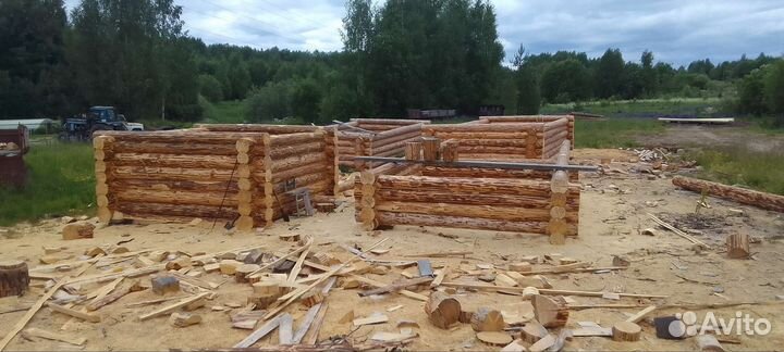 Срубы ручной рубки