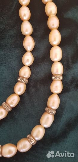 Бусы из натурального жемчуга