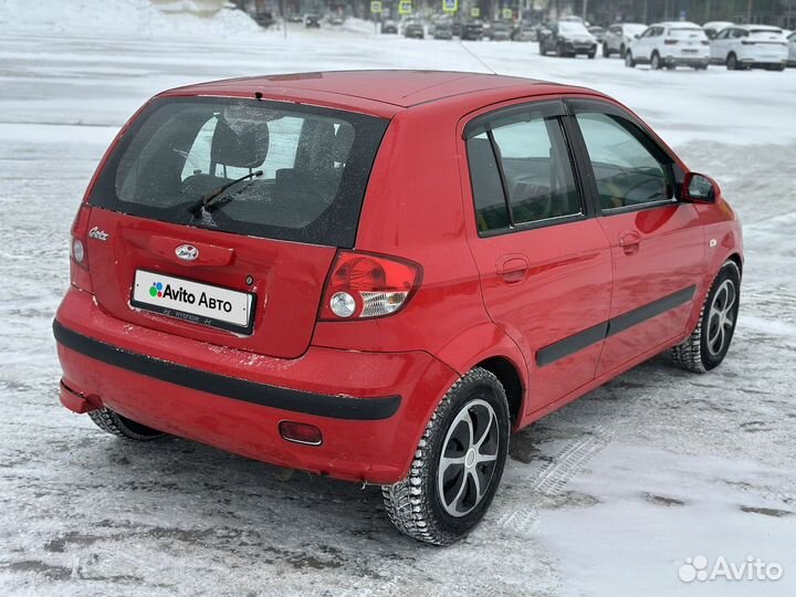 Hyundai Getz 1.3 AT, 2005, 135 956 км