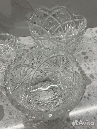 Хрустальные салатницы