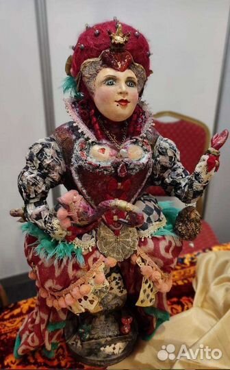 Эксклюзивная авторская кукла «Красная Королева»