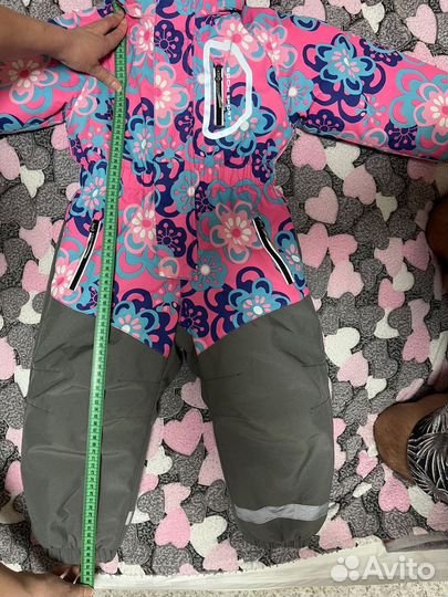 Зимний комбинезон для девочки 98/104