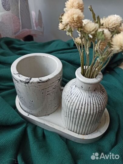 Поднос,ваза, кашпо