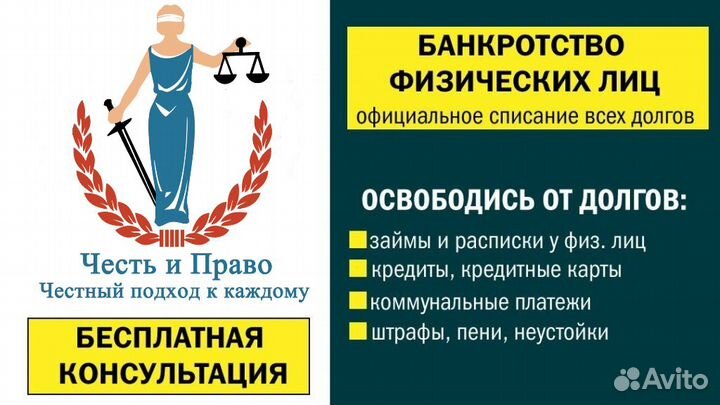 Банкротство, списание долгов