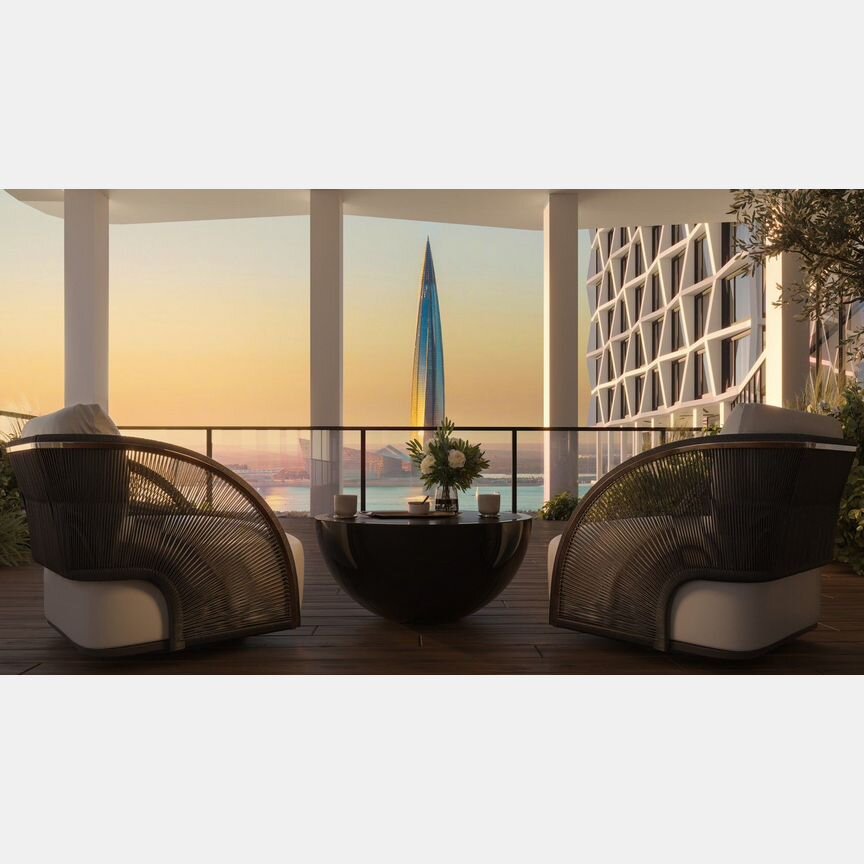 3-к. квартира, 98,8 м², 16/18 эт.