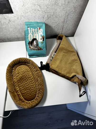 Корм лежанка гамак для морской свинки