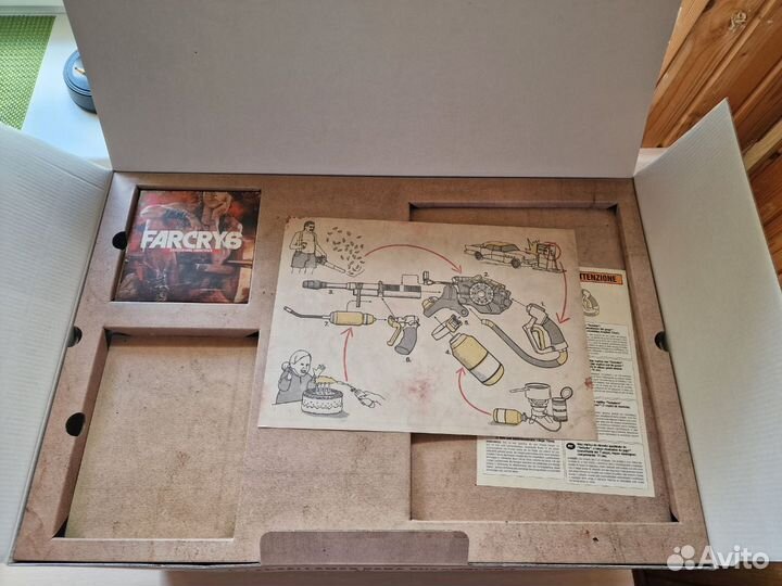 Far Cry 6 коробка от коллекционного издания