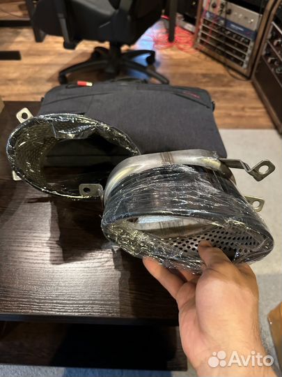 Насадки овал на выхлопную трубу Audi rs5 s5 a5 8t