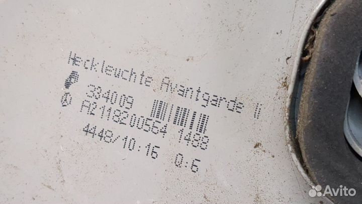 Фонарь (задний) левый Mercedes E W211, 2004