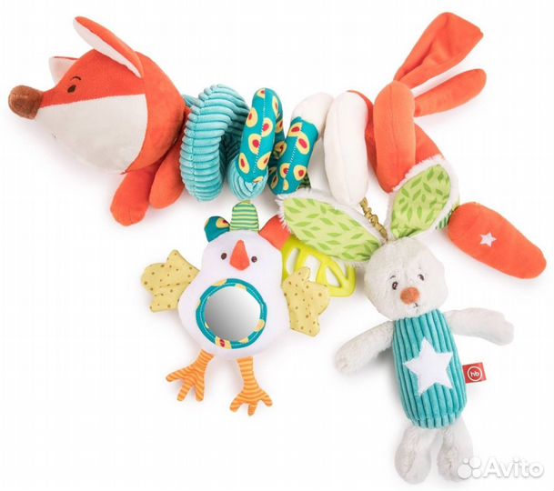 Дуга с игрушками + спираль с игрушками hb