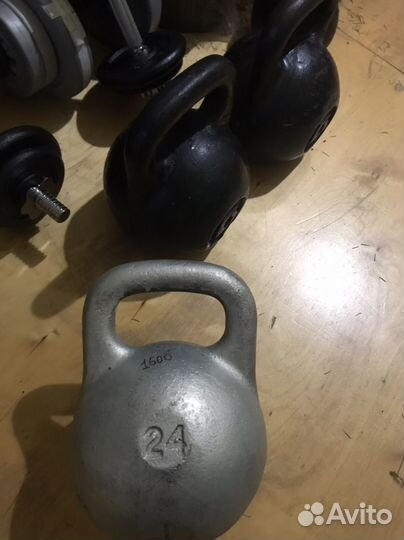 Гиря 16кг гантели