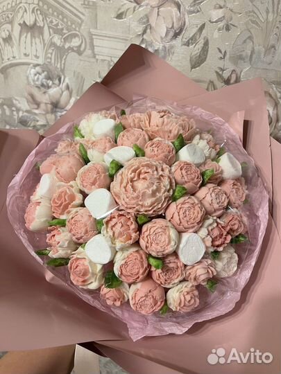 Цветы из шоколада