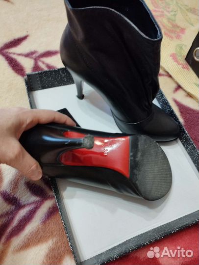 Ботильоны натуральная кожа