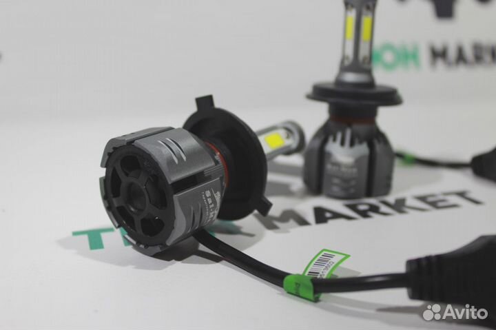 Светодиодные A6 LED лампы H4 Sal-man