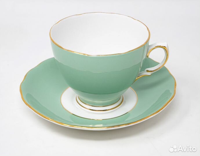 Чайная пара Колкло, шалфей, Англия