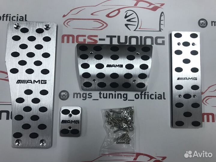 Накладки на педали Mercedes AMG E211-class