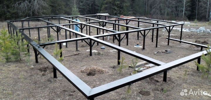 Винтовые сваи под ключ установка