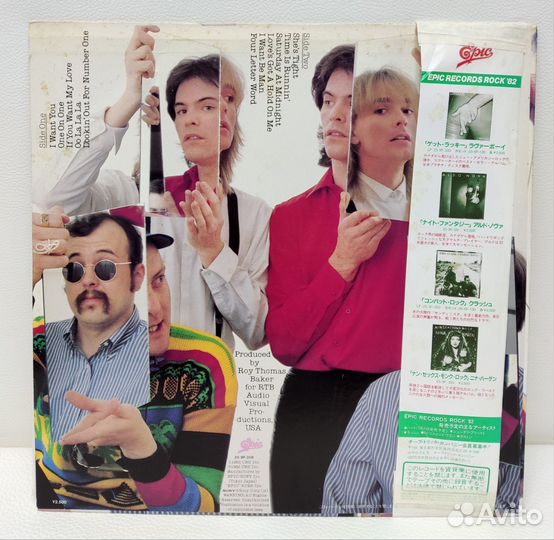 Cheap Trick - One On One LP Japan P 1982 NM