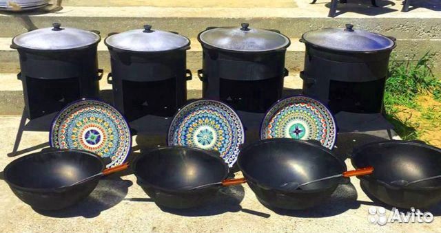 Казан чугунный