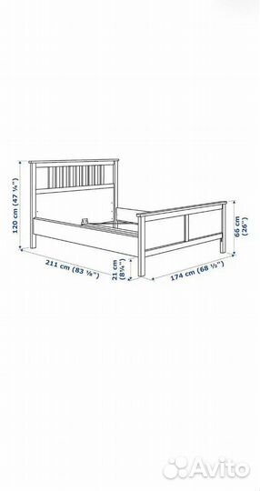 Каркас кровати Икеа