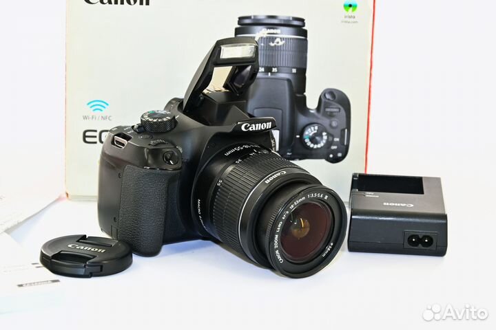 Canon EOS 1300D/T6 18.0MP зеркалка Kit 18-55