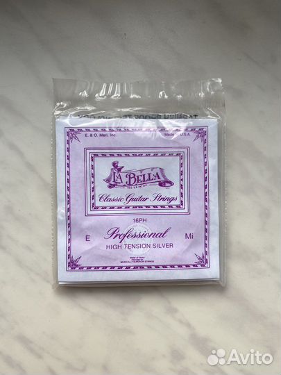 Струны La Bella для классической гитары 16 PH