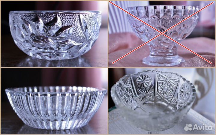 Вазочка под варенье, конфетницы СССР