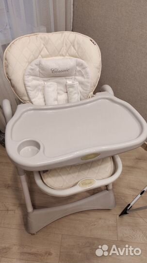 Стульчик для кормления happy baby