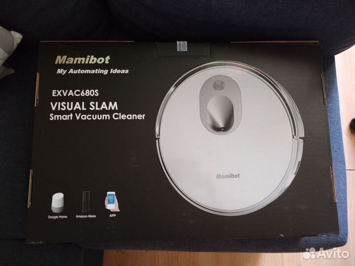 Робот-пылесос Mamibot exvac680S белый